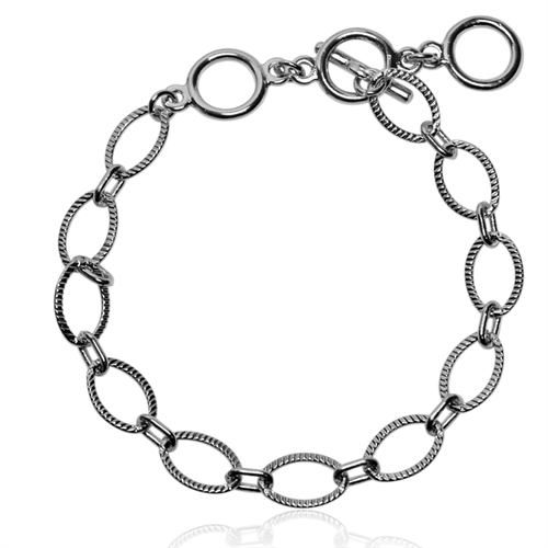 Armbånd - Rings II sølv farvet